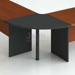 Кабинет руководителя Стол угловой 218 МДФ Груша