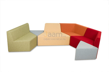 Офисный диван угловой Origami
