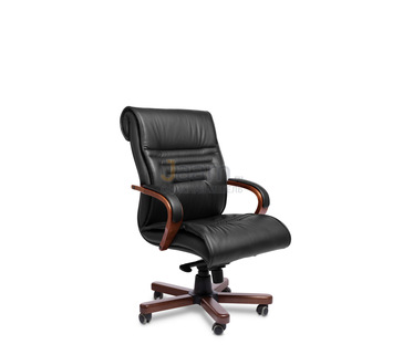 Кресло для руководителя BASEL B кожа+кож.зам.