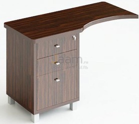 Кабинет руководителя Офисная тумба 3-х секционная приставная 207/1 прав./лев.