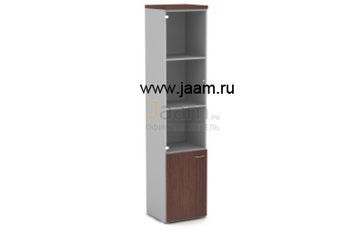 Мебель для персонала Шкаф высокий узкий 25128 + 2510S + 9520G