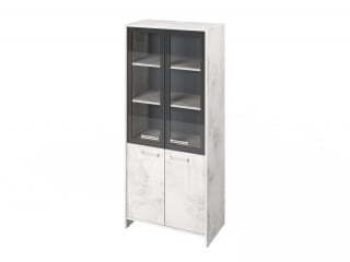 Шкаф для документов Festus FI-671.D 800x460x1861 (Хромикс Белый)