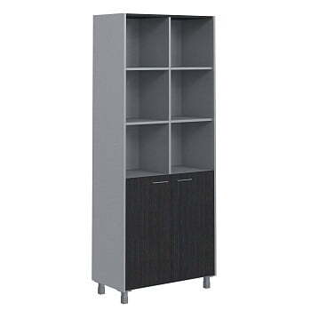 Шкаф с 1 комплектом глухих малых дверей Offix-new OHC 87.5 874x450x2147
