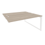 Стол-приставка двойной на О-образном м/к к опорным элем. Onix O.MO-D.SPR-4.7 1580x1475x750