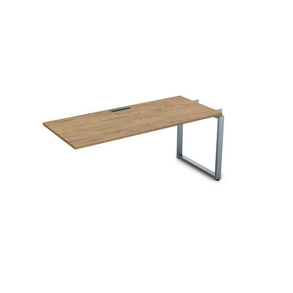 СЛС-О.984 Стол системы БЕНЧ линейный,средний (1600x800x750) (TeakwoodСерый)