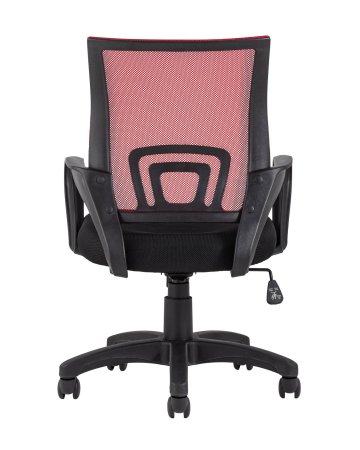 Кресло офисное TopChairs Simple красное (Компьютерное кресло Simple красный)