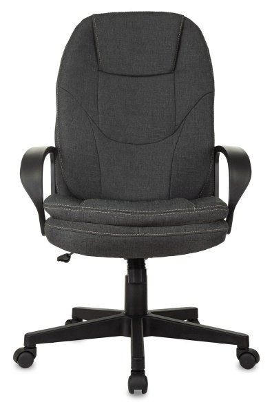 Кресло руководителя CH-868LT Fabric серый 38-417 крестов. пластик (Серый)