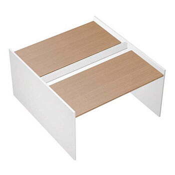 Рабочая станция на опорах ДСП (2х160) с ProSystem Profiquadro КВ 1403 БВ 1650x1570x835