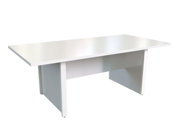 Стол для переговоров Steel Evo 17701 2000x1000x742 (Белый/серый)