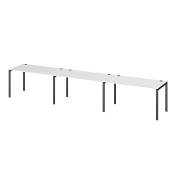 Бенч линейный на 3 рабочих места Арго-М АМБЛ-003.60-3 4200x600x760
