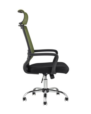 Кресло офисное TopChairs Style зеленое (Компьютерное кресло Style зеленый)